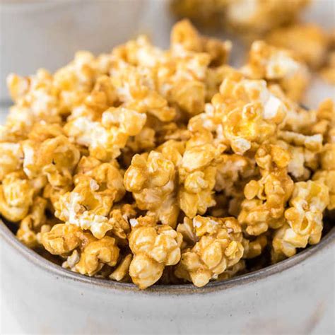 homemade caramel popcorn recipe - how to make caramel popcorn