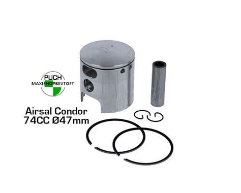 Airsal 47mm Stempel Til 74cc Cylinder Danmarks Bedste PUCH Maxi Shop