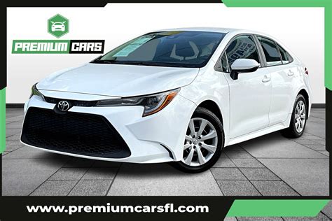 2021 Toyota Corolla LE 4dr Sedan - Premium Cars Jensen Beach