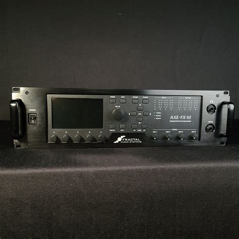 Used Fractal Audio Axe Fx Iii 3 Modeling Amp Modeler Preamp Processor