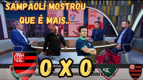 O Flamengo Dominou O Sampaoli Deu N Tatico No Diniz Felipe Melo