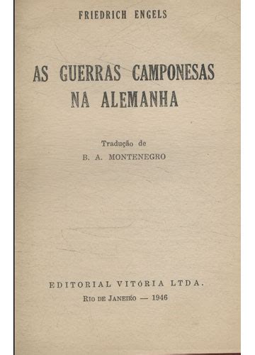 Sebo Do Messias Livro As Guerras Camponesas Na Alemanha