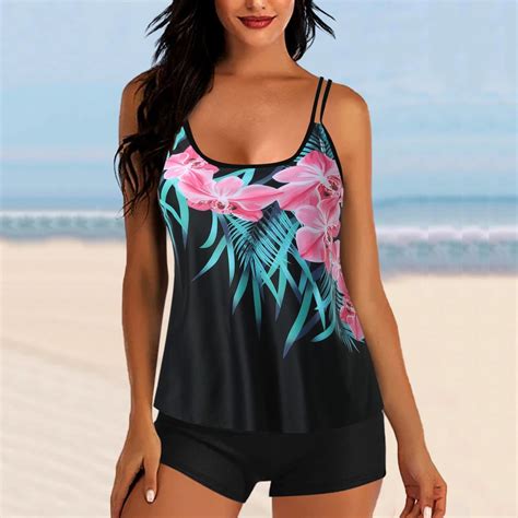 Ruimatai Floral Printed Summer Bathing Suits For Women Strenchy