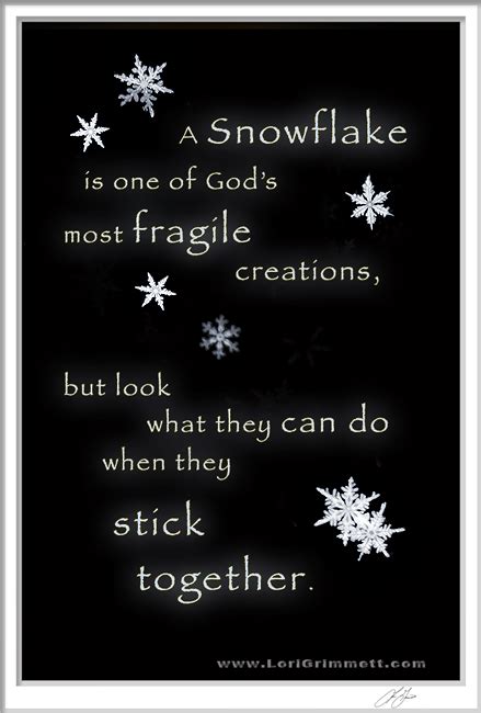 Snowflake Quotes. QuotesGram