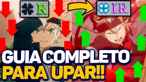 Guia Completo Como Upar Seus Personagens Do N Vel At N Vel Lr