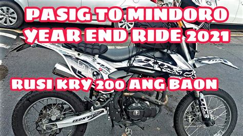 RUSI KRY 200 Sinabak Sa Year End Ride 2021 YouTube