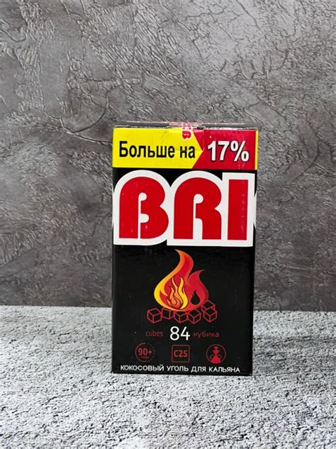 Cocobrico Big Кокосовый уголь для кальяна, 84 шт 25 мм | KalyanKarat