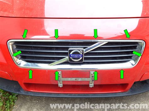 Volvo C Front Grille Removal C T C T R Design