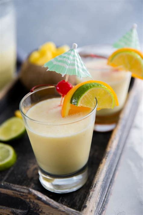 Virgin Pina Colada Recipe LemonsforLulu