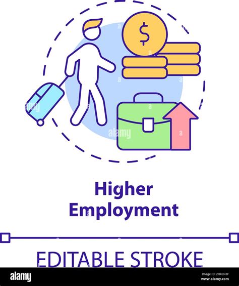 Employment Pathway Stock Vector Images Alamy