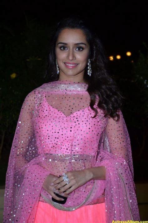 Shraddha Kapoor Hot Photos At Wedding Reception In Pink Dress - Actress ...