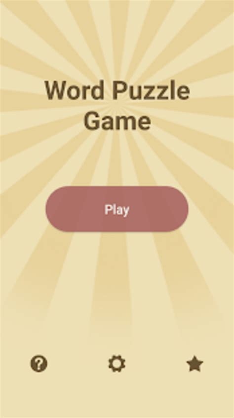 Word Puzzle Game Para Android Descargar