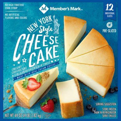 Member's Mark 9" New York Style Cheesecake, Frozen, 12 slices - Sam's Club