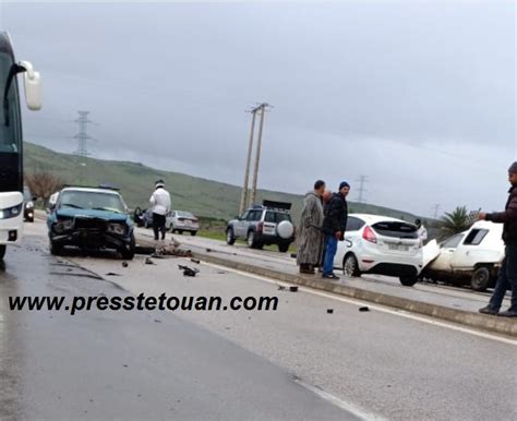 حادثة سير خطيرة بين طنجة وتطوان بريس تطوان أخبار تطوان