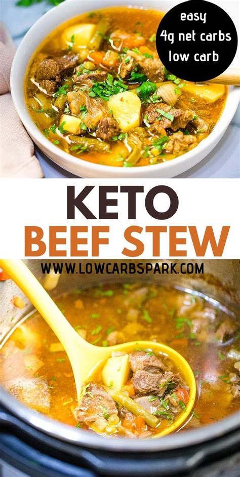 Keto Beef Stew {instant Pot Crock Pot On The Stove} 4g Net Carbs