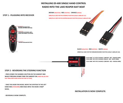 HOT RC DS 4A 4 Channel 2 4GHz Radio Set Single Handed Control With Cruise Control Howes Models