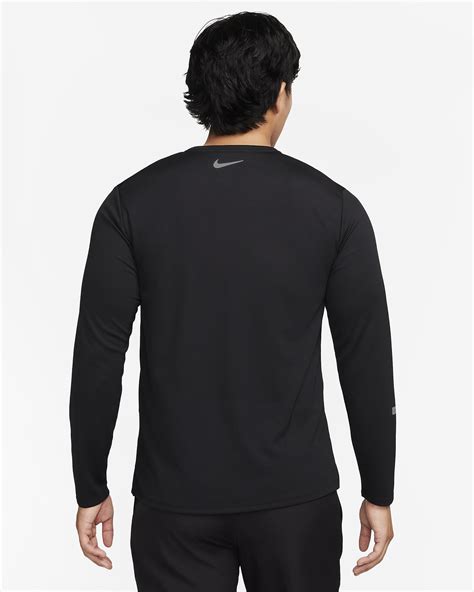 Camisola De Running De Manga Comprida Dri FIT UV Nike Miler Flash Para