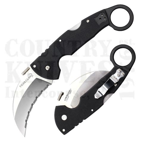 Cold Steel 22KFS Tiger Claw - Serrated