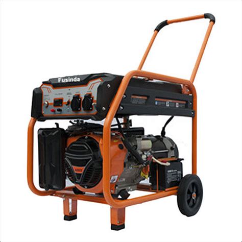 5 Kva Electric Starter Petrol Generator With Avr Output Type Ac Single