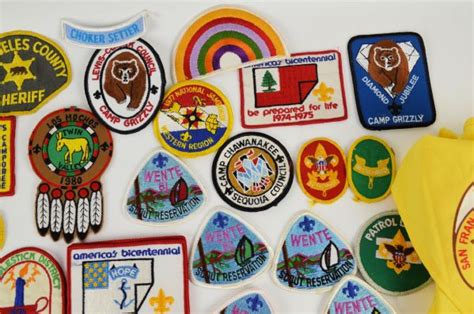 Lot Detail Collection Of 1970s And 1980s Rare Boy Scout Patches