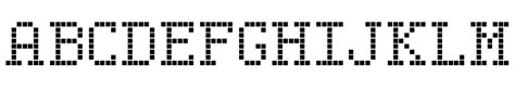 Serif Led Board 7 Free Font Decorativedisplay Retro Dig What Font Is