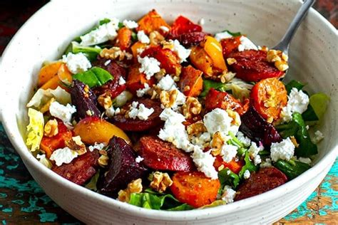 Greek Roasted Potatoes With Peppers Feta