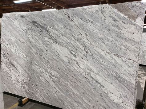 Glacier White 3cm Granite Slabs Polished Granite Stone Slabs