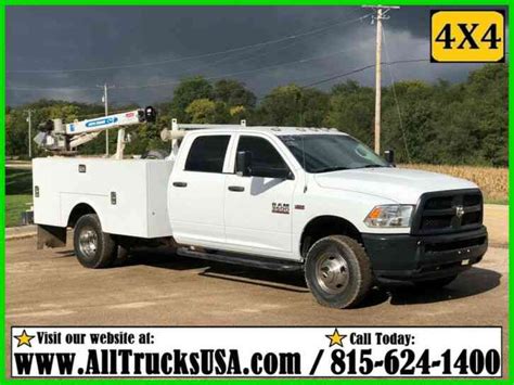 Dodge 3500hd 4x4 2018 Utility Service Trucks