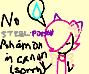 A Steel/Poison Pokemon - Drawception