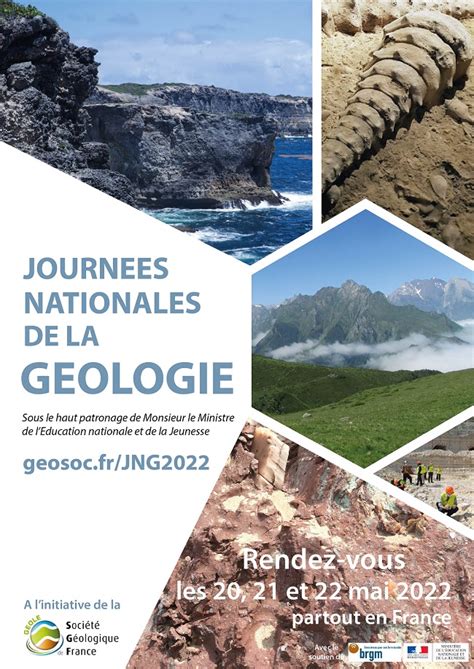 Les Journ Es Nationales De La G Ologie Sciences De La Vie Et De