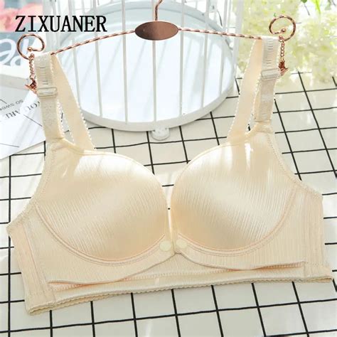 Zixuaner Sexy Nursing Brastfeeding Bras Wireless Maternity Underwear