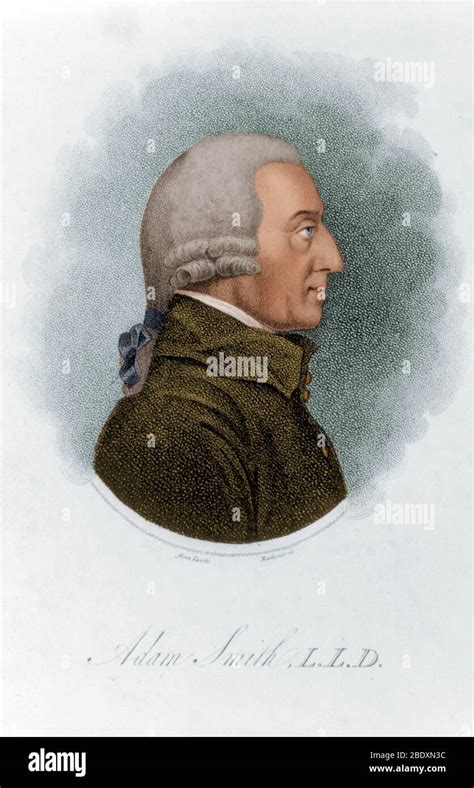 Adam Smith filósofo escocés y economista Fotografía de stock Alamy