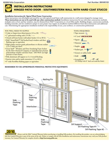 Pella Windows Installation PDF Framing (Construction), 56% OFF