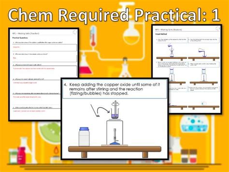 Chemistry Required Practical 1 Making Salts Teaching Resources