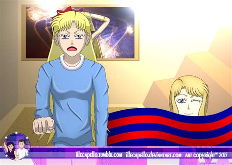 Angry Minako by IlleCapello on DeviantArt