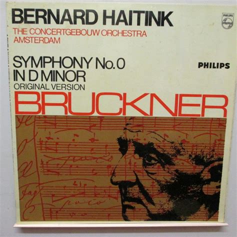 Disc Vinil Lp Concertgebouw Orchestra Amsterdam Bernard Haitink