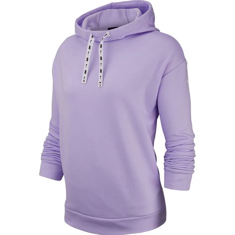 Nike One Therma Fleece Training Hoodie in Purple - Lyst