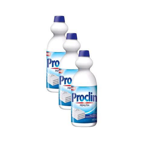 Jual Proclin Pemutih Pakaian Botol 3 X 500 ML Shopee Indonesia