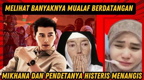 Makin Banyaknya Orang Kristen Masuk Islam Makin Kencang Tangisan