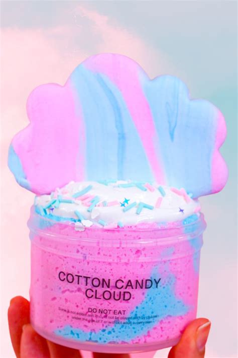 Cotton Candy Cloud Slime Cotton Candy Slime Cotton Candy Clouds