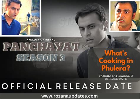 Panchayat Season 3 Release Date Everything We Know Rozana Updates