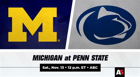 Michigan Vs Penn State Football Prediction And Preview Athlon Sports