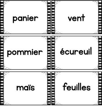 La chasse aux mots les thèmes French write the room by Mme Marissa