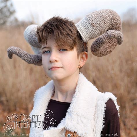 Wearable Ram Horns Set 1 — Crafty Intentions