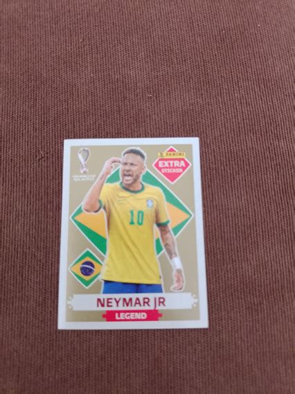 Figurinha Neymar Legends Gold Mercadolivre 📦