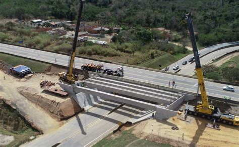 Ccr Viaoeste Lan A Vigas Em Novo Viaduto Na Rodovia Raposo Tavares