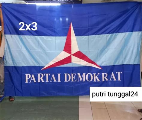 Bendera Partai Demokrat Ukuran 2x3 Lazada Indonesia