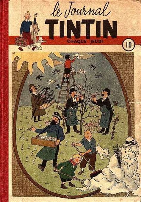 Recueil Tintin Album Du Journal Dition Fran Aise Bd