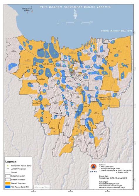 Peta Digital Banjir Jakarta 2013 | GeoTekno.com