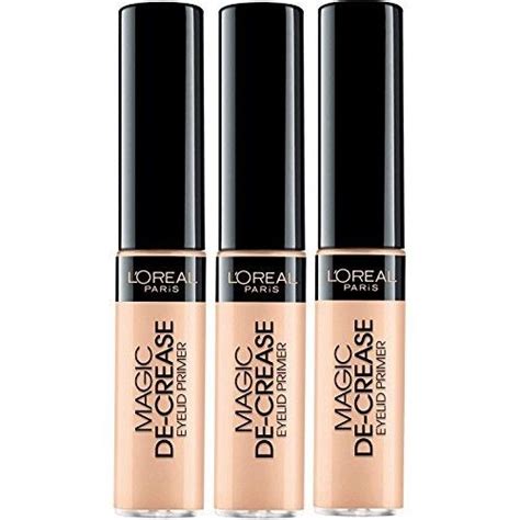 Loréal Paris Magic De Crease Eyelid Primer 019 Fl Oz 3 Pack